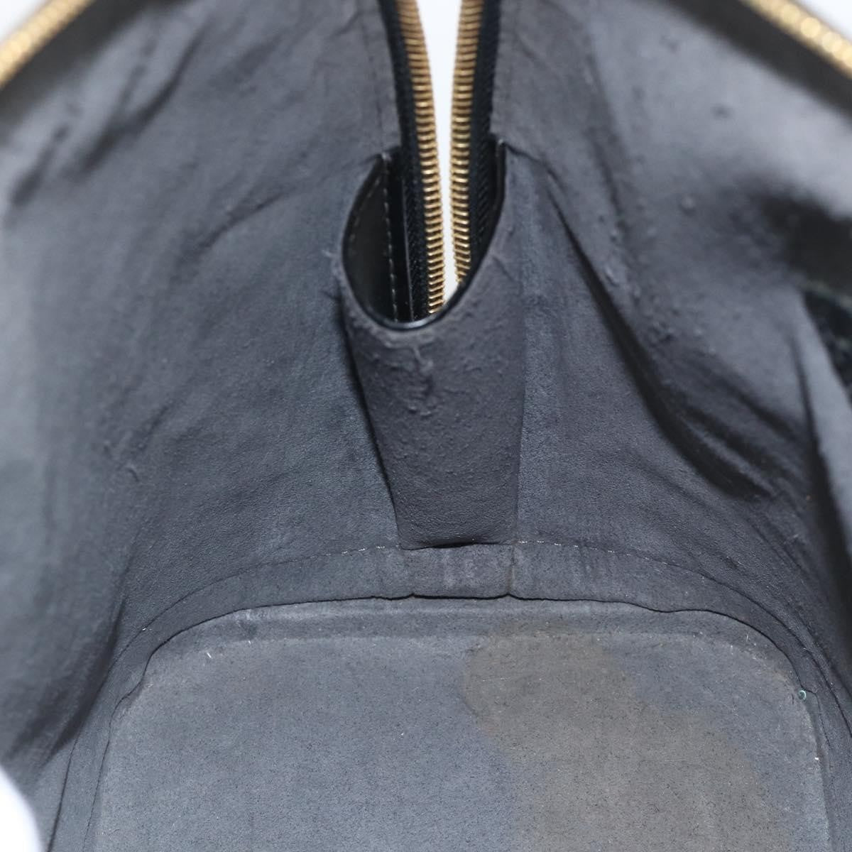 Louis Vuitton Alma Epi Leather Black Leather Handbag (Pre-Owned)