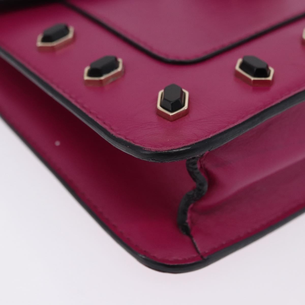 Bvlgari Serpenti Forever Embellished Leather Pink Leather Shoulder Bag Bag (Pre-Owned)