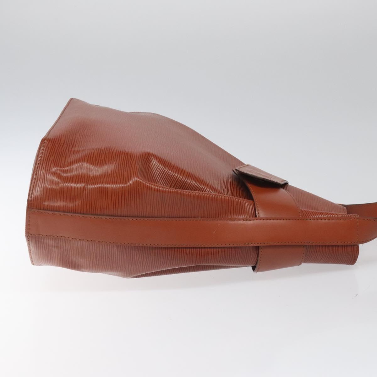 Louis Vuitton Sac D'épaule Brown Leather Shoulder Bag (Pre-Owned)