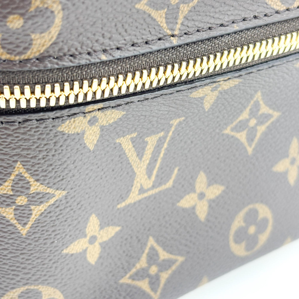 Louis Vuitton Nice Vanity Case Monogram Canvas Brown Canvas Handbag (Pre-Owned)