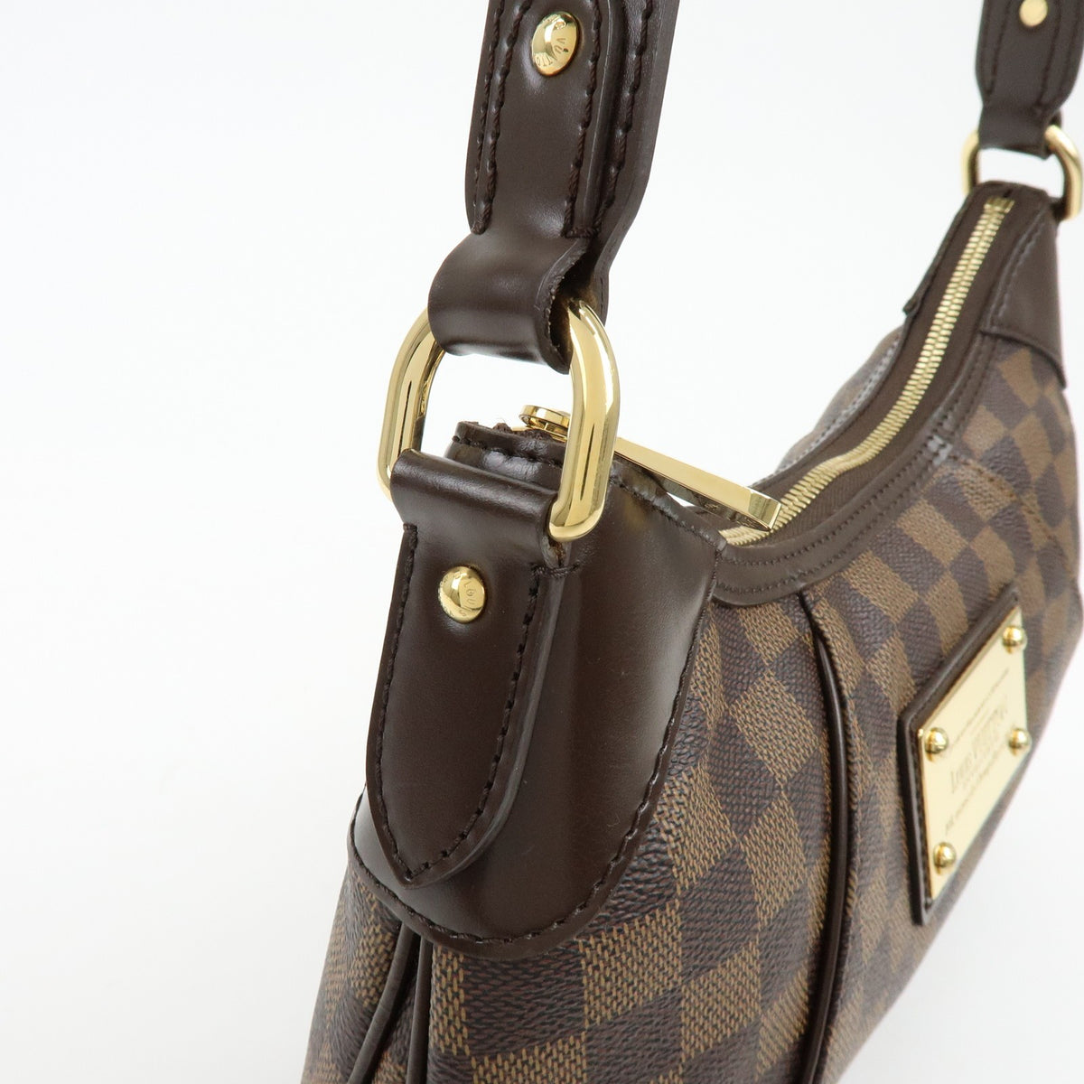 Louis Vuitton Thames Damier Brown Canvas Handbag (Pre-Owned)