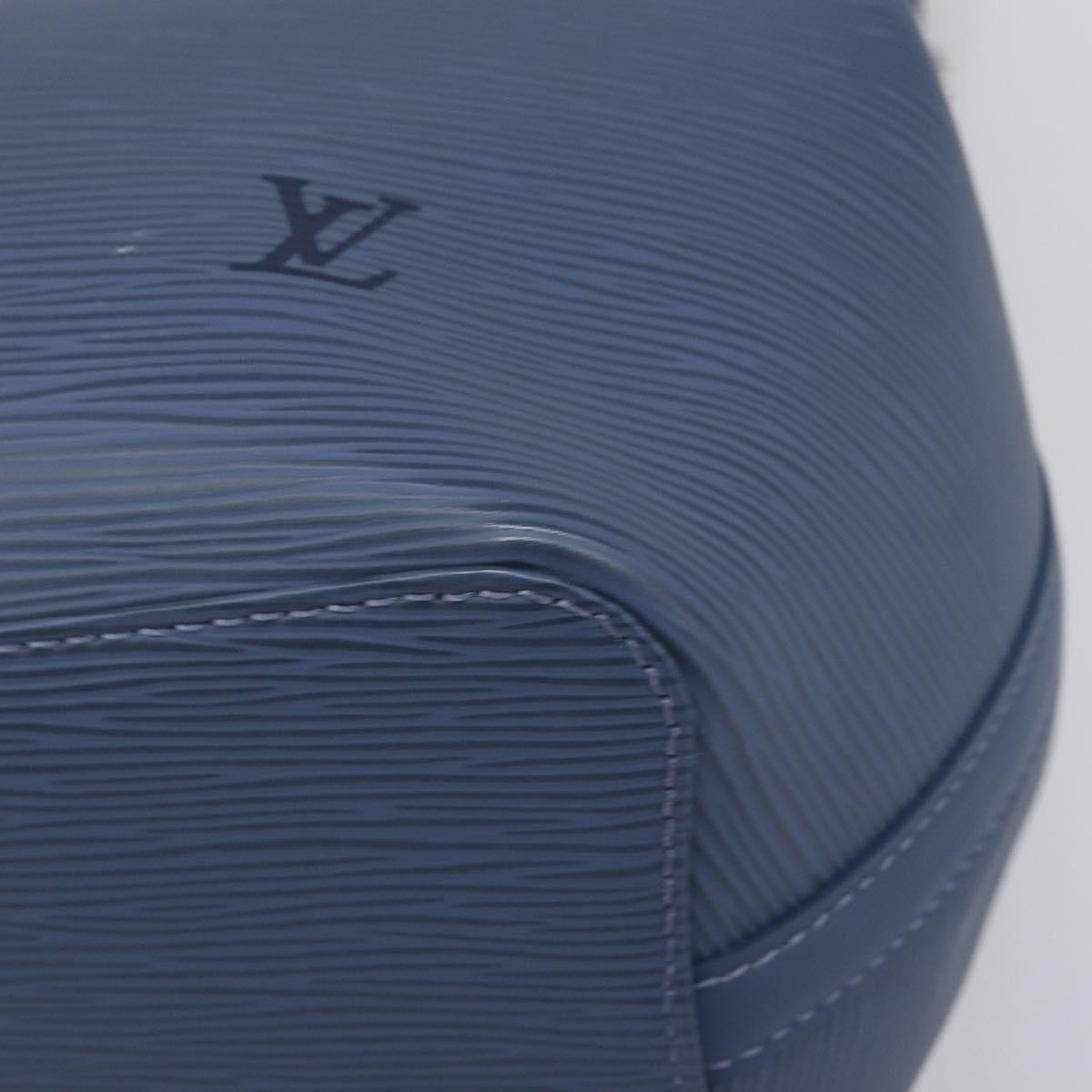 Louis Vuitton Mandara Epi Leather Blue Leather Shoulder Bag Bag (Pre-Owned)