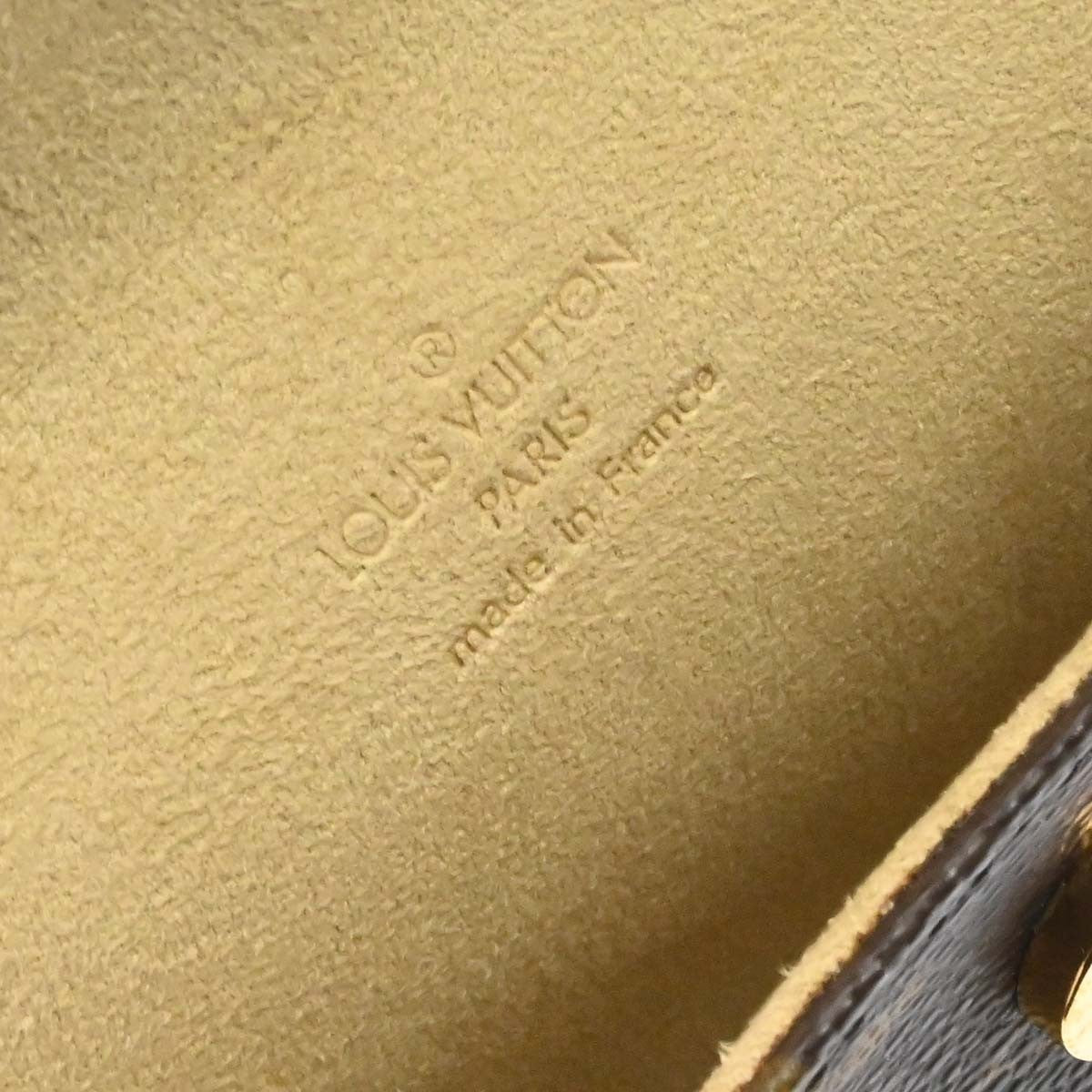 Louis Vuitton Florentine Pochette Damier Brown Canvas Clutche & Pouche Bag (Pre-Owned)