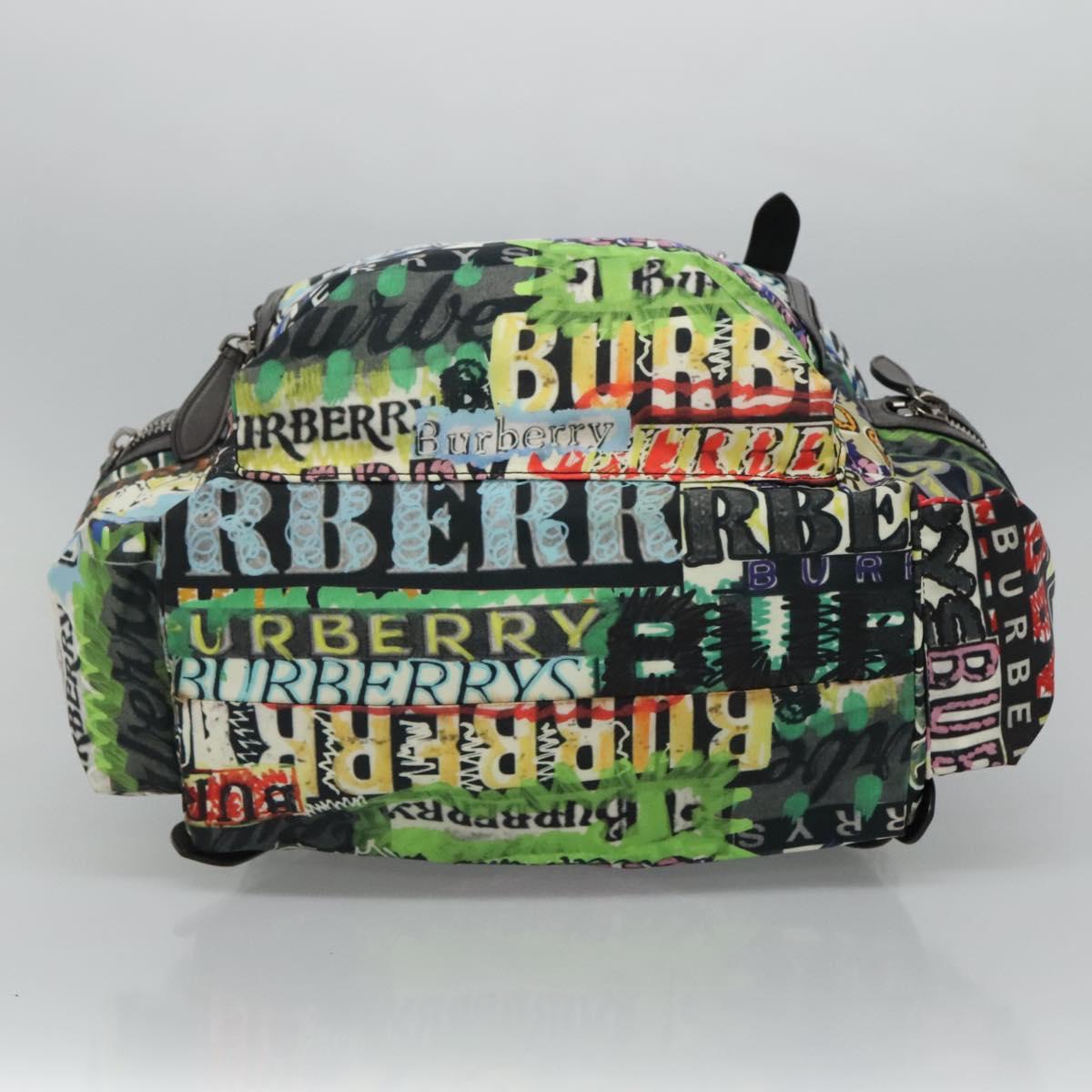 Burberry Multicolour Synthetic Backpack Bag (Pre-Owned)