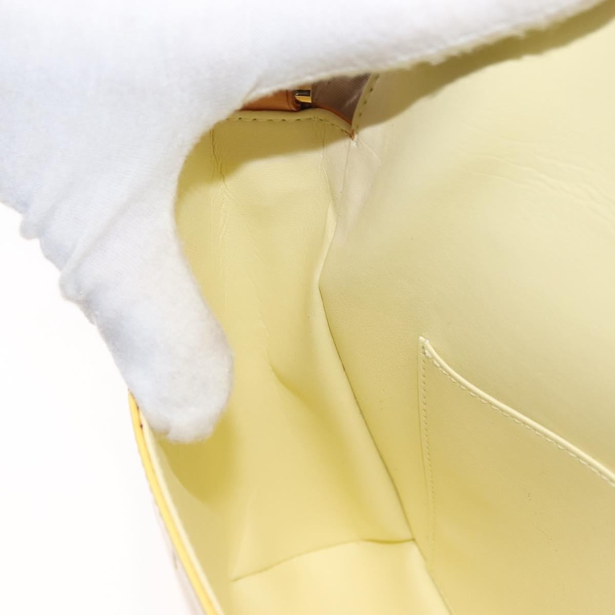 Louis Vuitton Thompson Street Monogram Vernis Yellow Patent_Leather Shoulder Bag Bag (Pre-Owned)