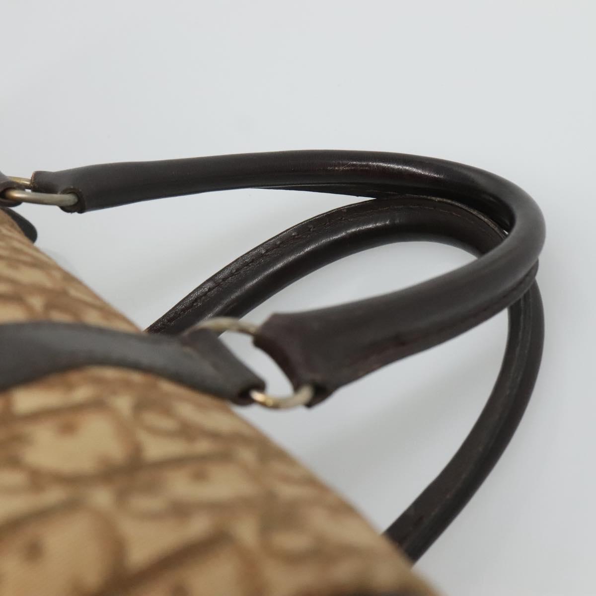Dior Trotter Brown Canvas Travel Bag (Pre-Owned)