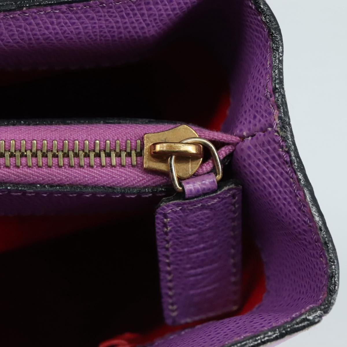 Céline Purple Leather Tote Bag (Pre-Owned)