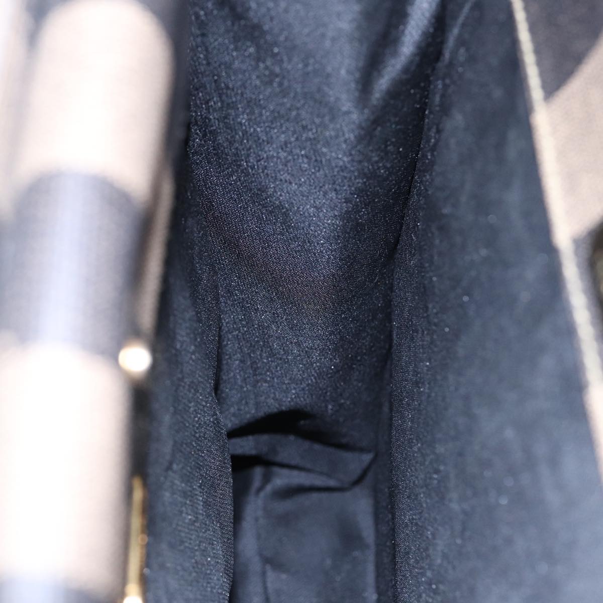 Fendi Pecan Brown Canvas Tote Bag (Pre-Owned)