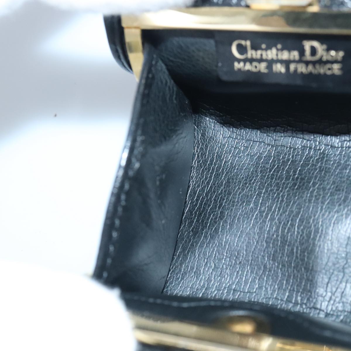 Dior Black Leather Wallet (Pre-Owned)