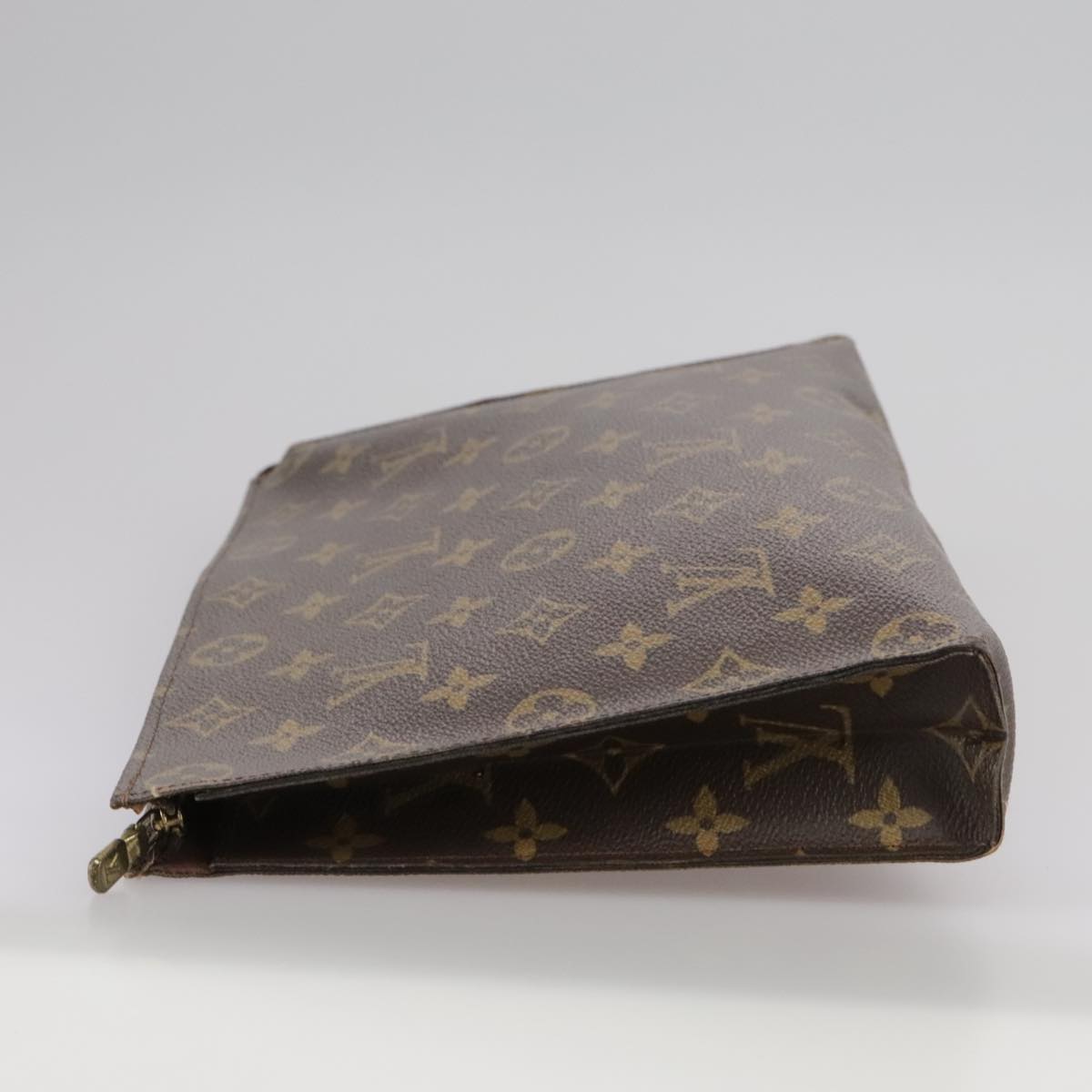Louis Vuitton Trousse De Toilette Brown Canvas Clutch Bag (Pre-Owned)