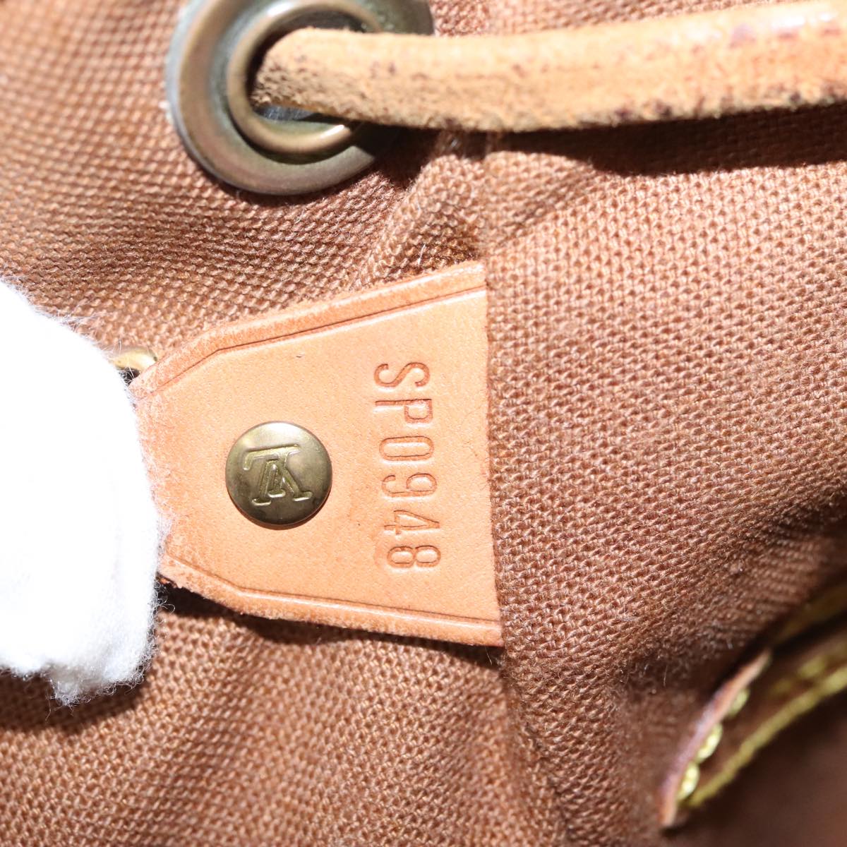 Louis Vuitton Montsouris Mm Brown Canvas Backpack Bag (Pre-Owned)