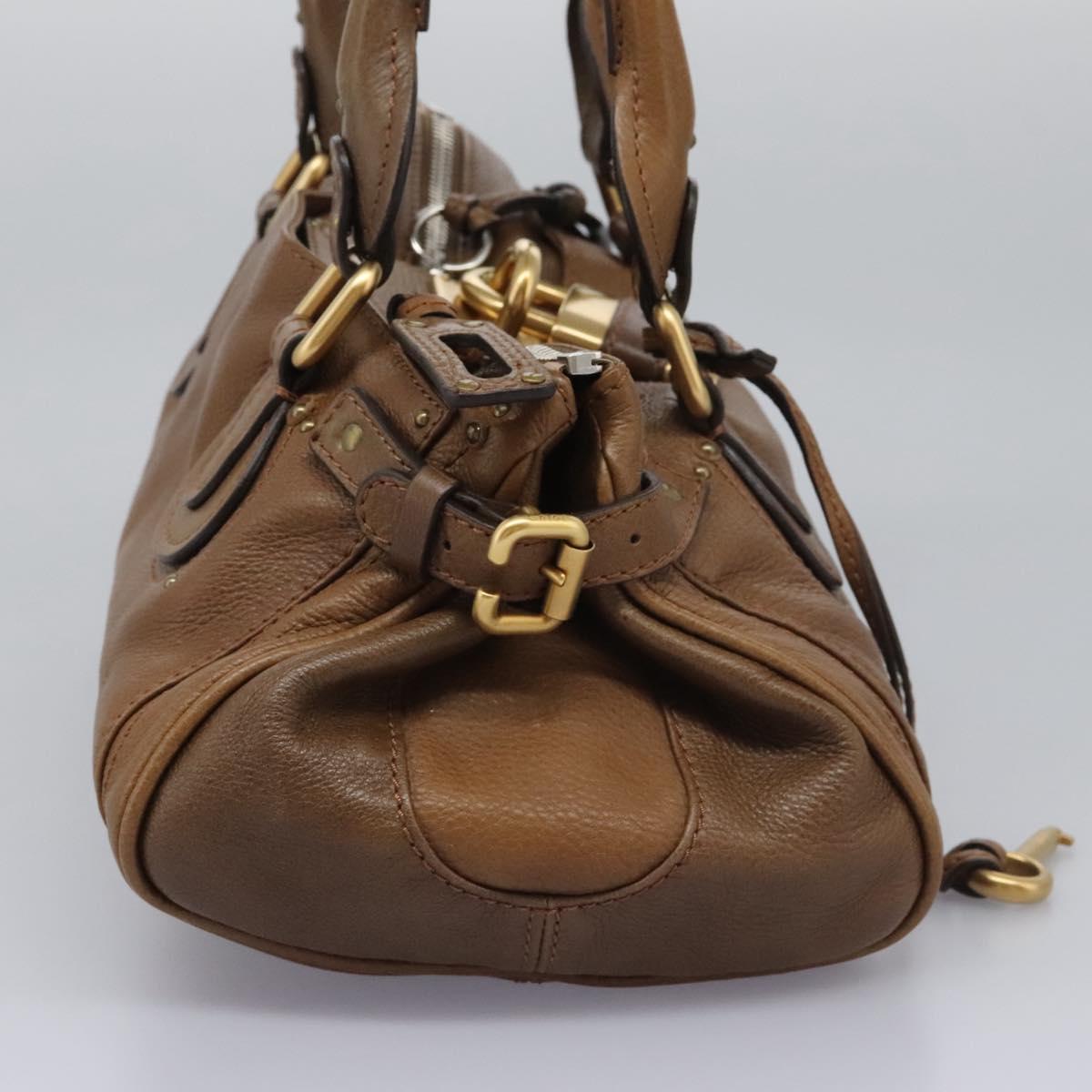 Chloé Paddington Brown Leather Handbag (Pre-Owned)