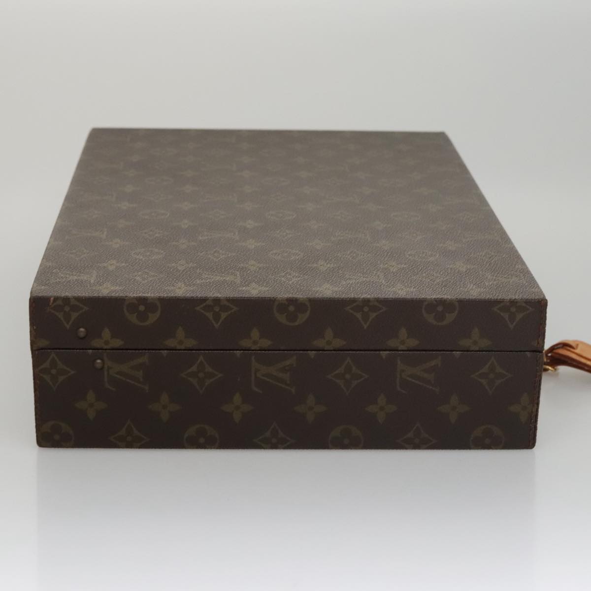 Louis Vuitton President Brown Canvas Briefcase Bag (Pre-Owned)