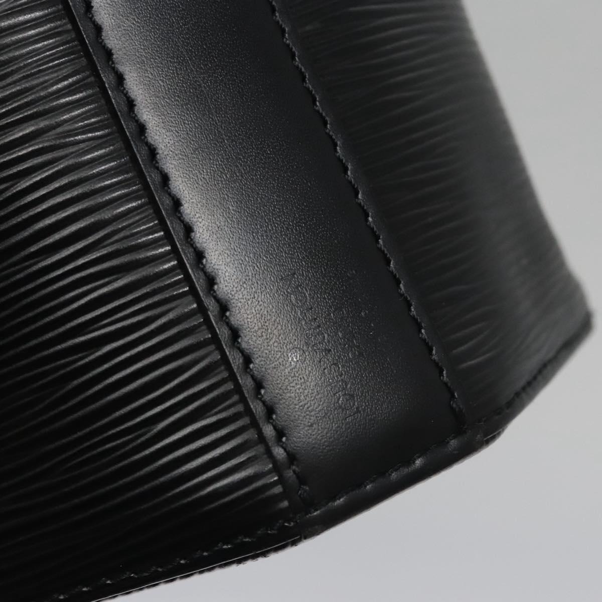 Louis Vuitton Sac D'épaule Black Leather Shoulder Bag (Pre-Owned)