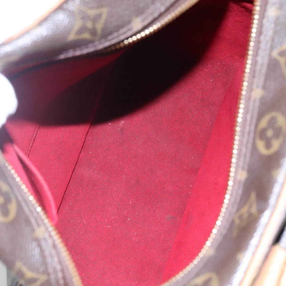 Louis Vuitton Excentri Cité Brown Canvas Handbag (Pre-Owned)