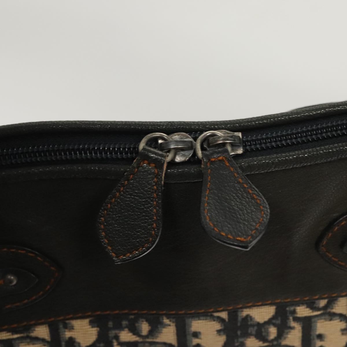 Dior Cd Navy Canvas Handbag (Pre-Owned)