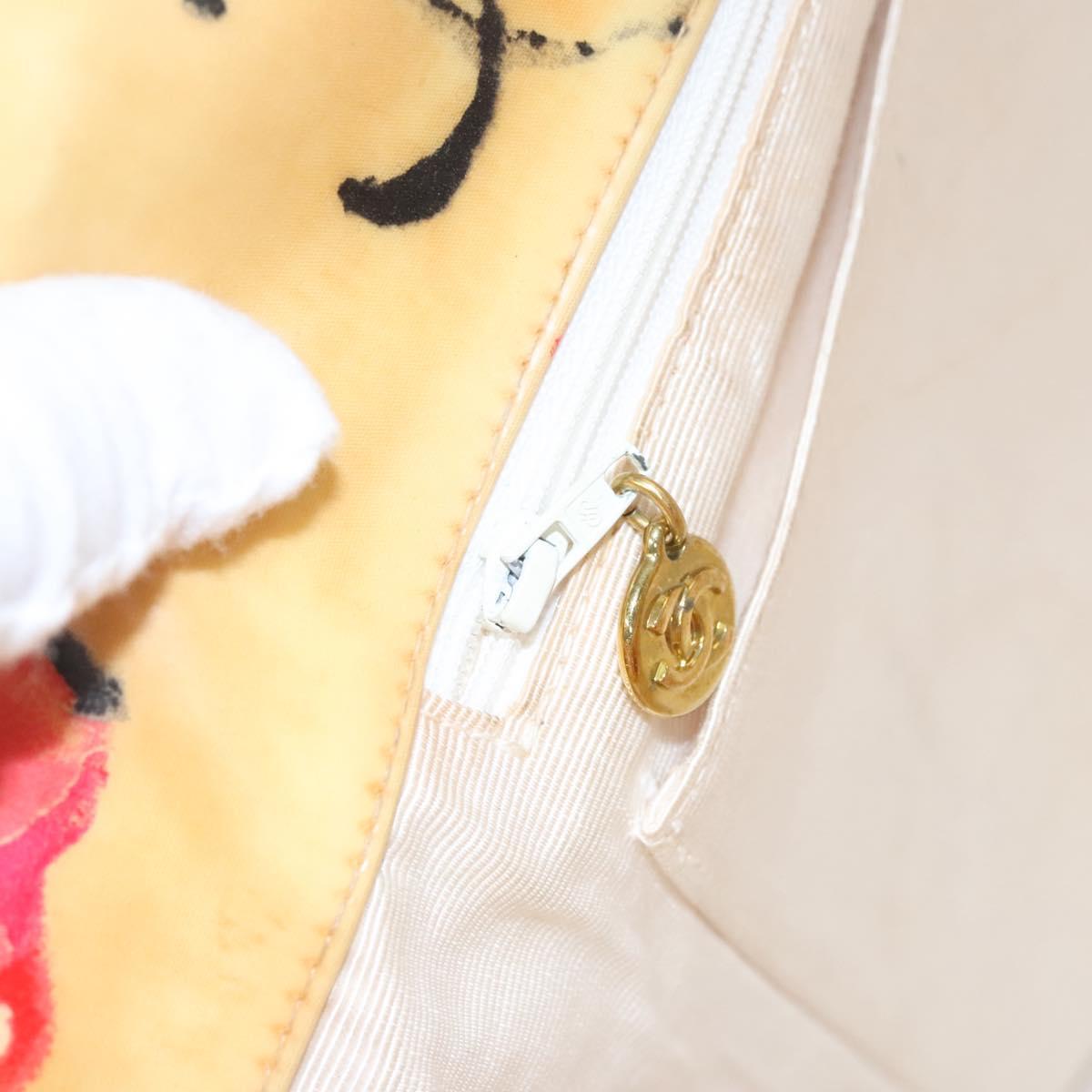 Chanel Red Vinyl Tote Bag (Pre-Owned)