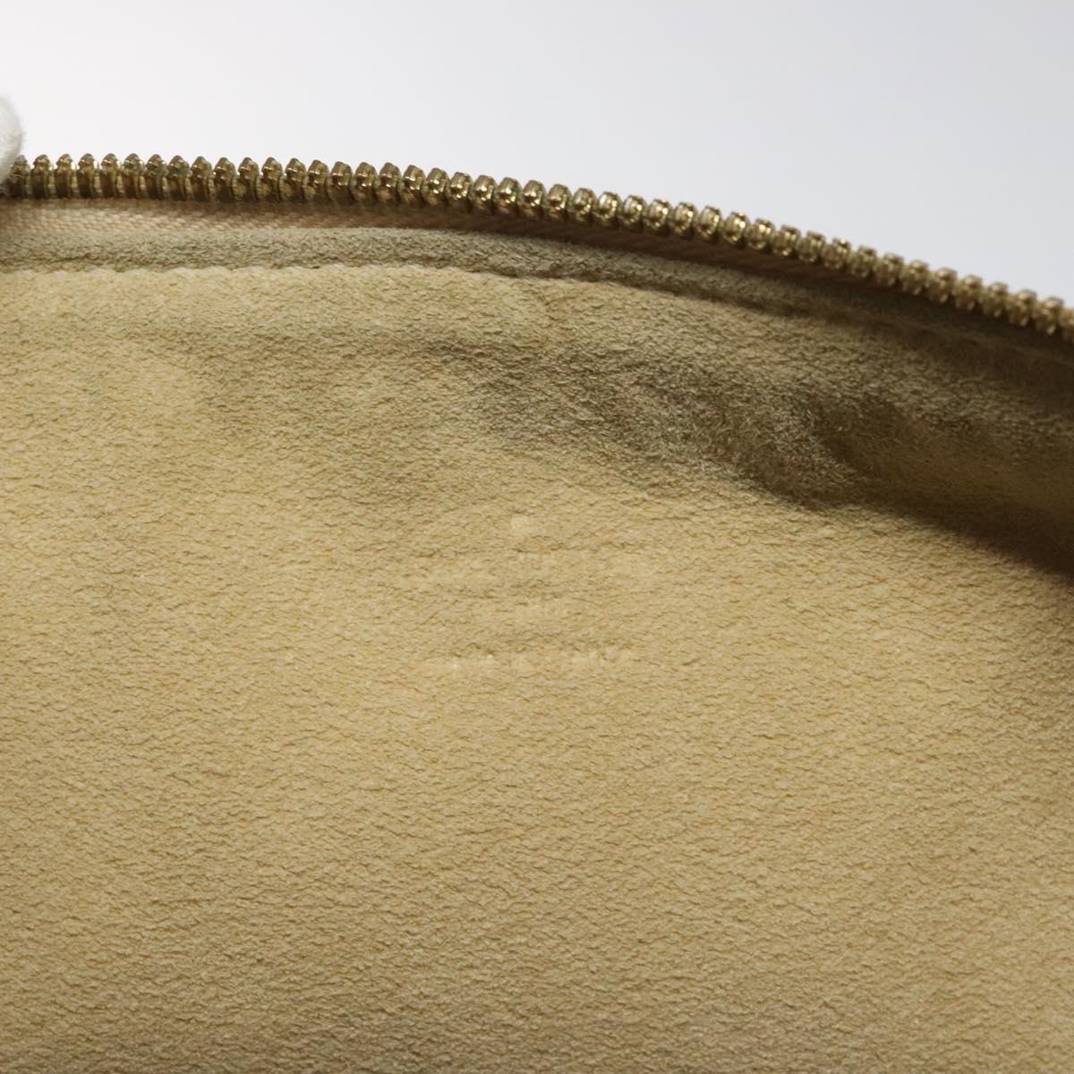 Louis Vuitton Berkeley White Canvas Handbag (Pre-Owned)