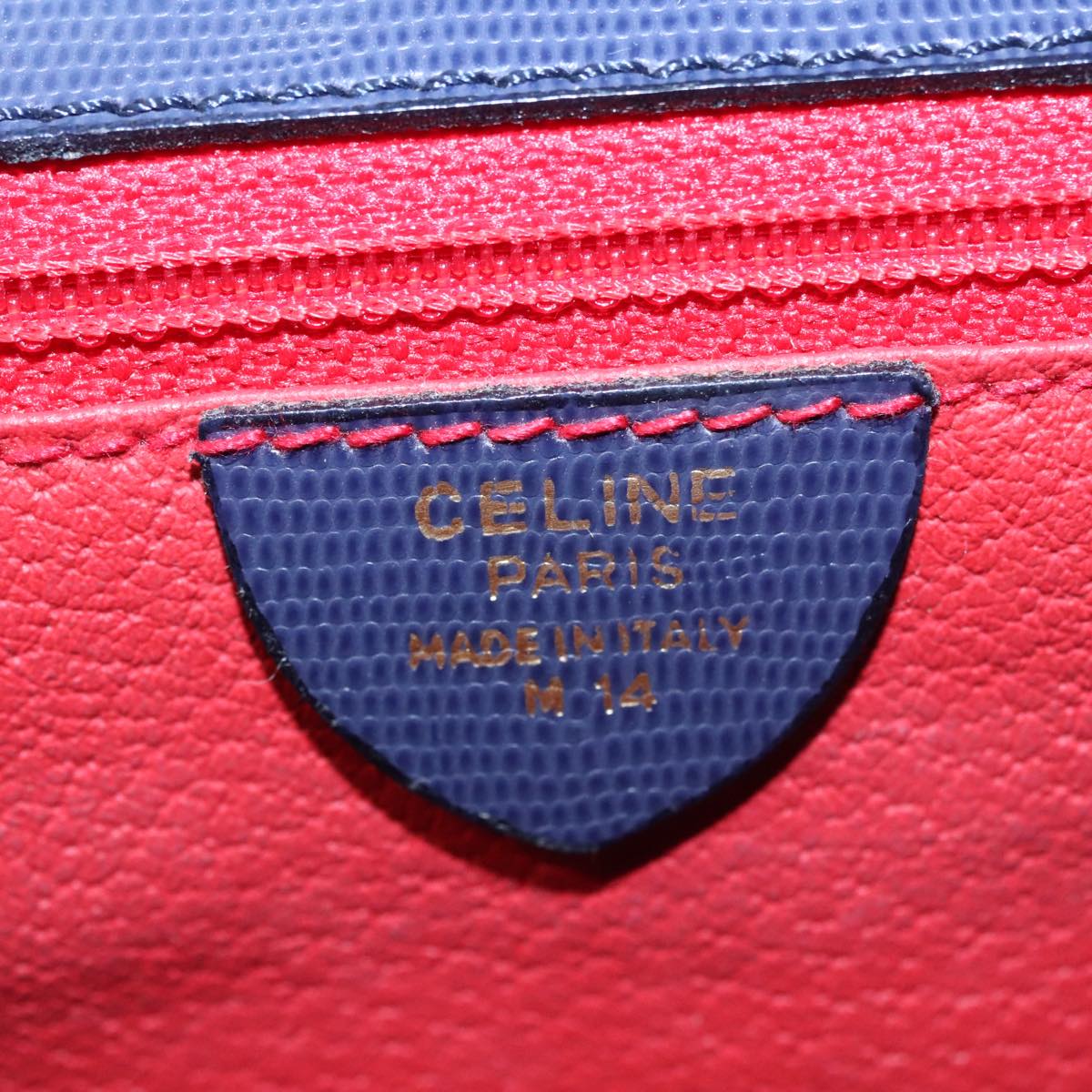 Céline Logo Du Cercle Purple Suede Handbag (Pre-Owned)