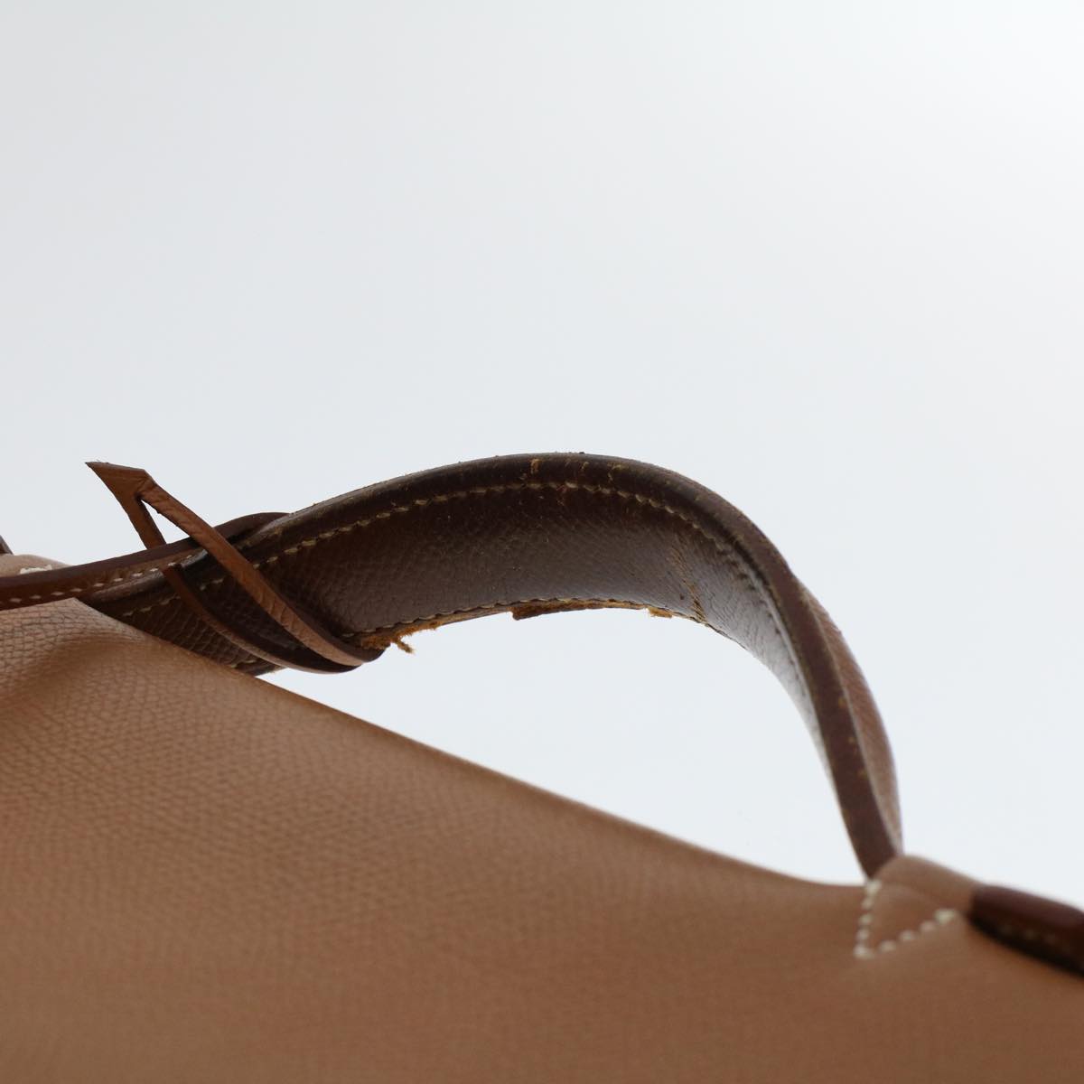 Hermès -- Brown Leather Briefcase Bag (Pre-Owned)