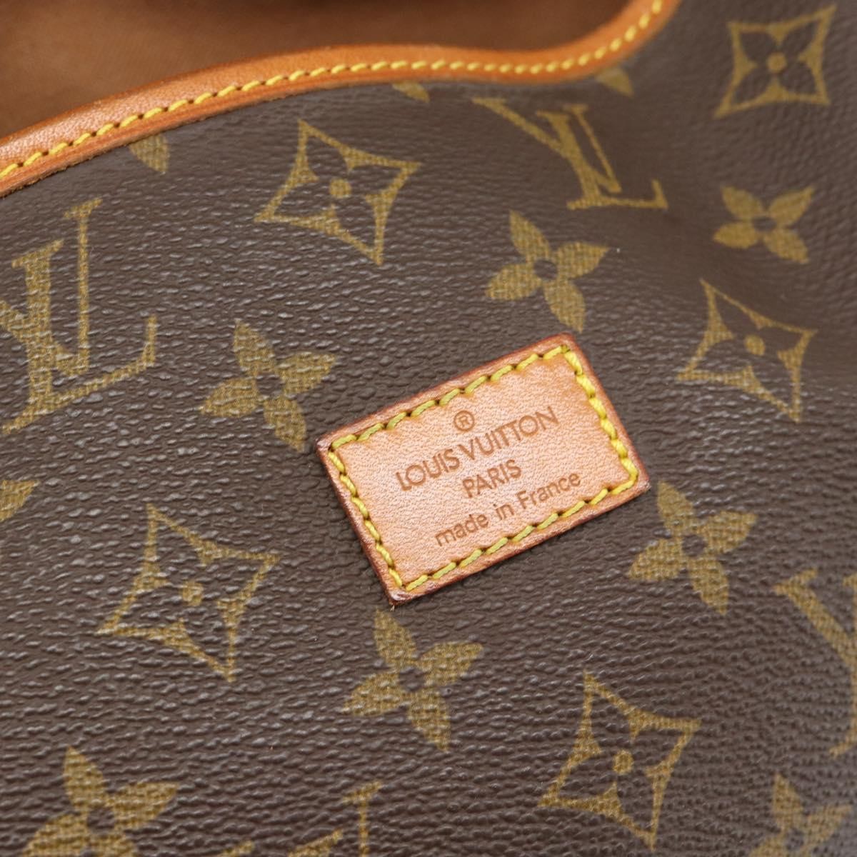 Louis Vuitton Saumur Monogram Canvas Brown Canvas Shoulder Bag Bag (Pre-Owned)