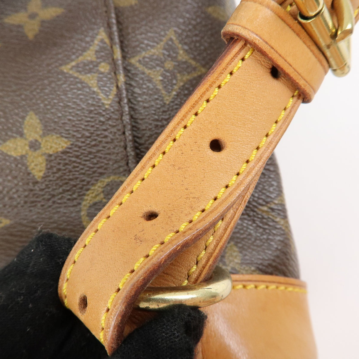 Louis Vuitton Vintage Montsouris Monogram Canvas Brown Canvas Backpack Bag (Pre-Owned)