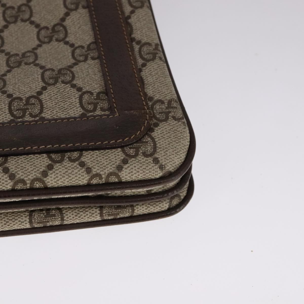 Gucci Ophidia Brown Canvas Shoulder Bag (Pre-Owned)