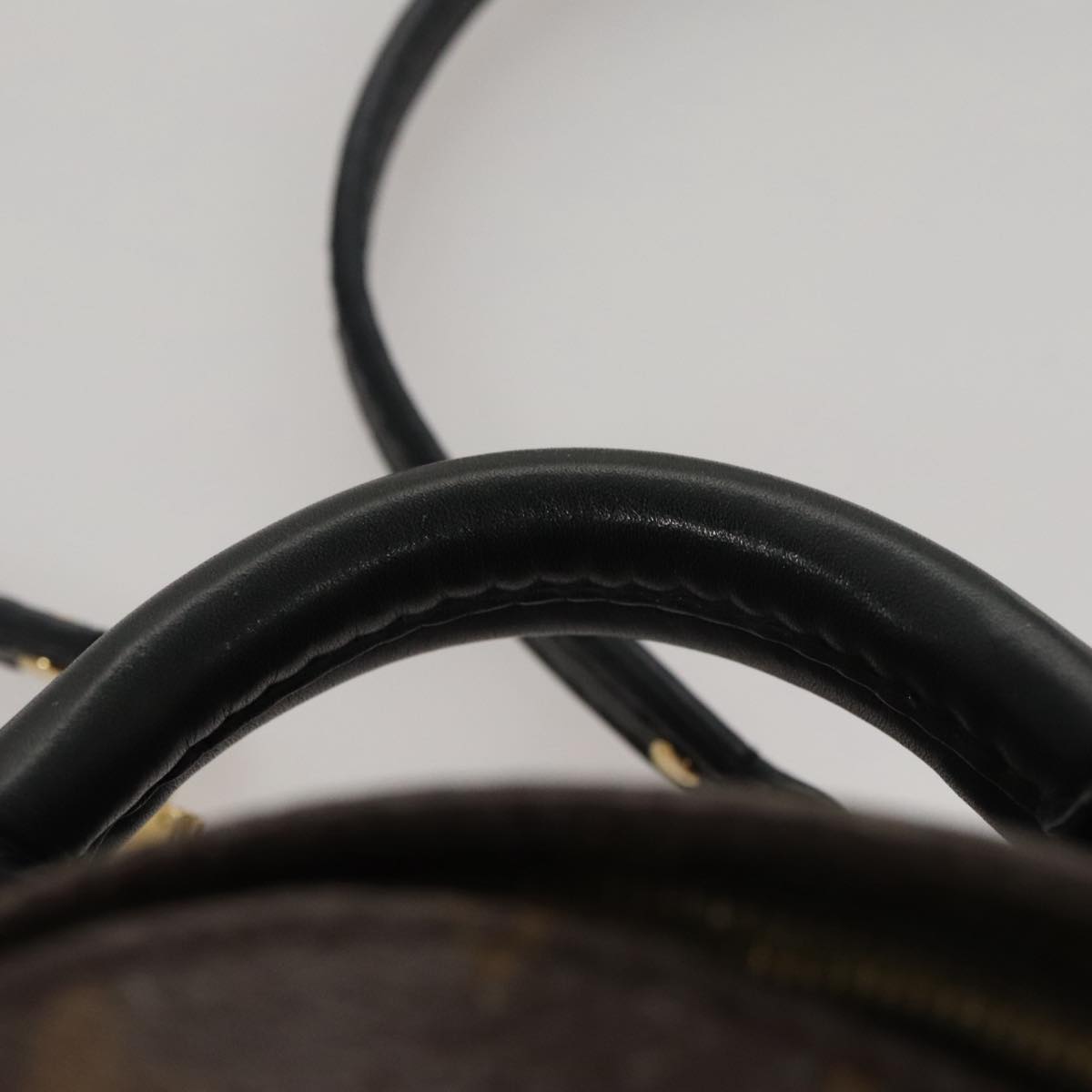 Louis Vuitton Palm Springs Mini Brown Canvas Backpack Bag (Pre-Owned)