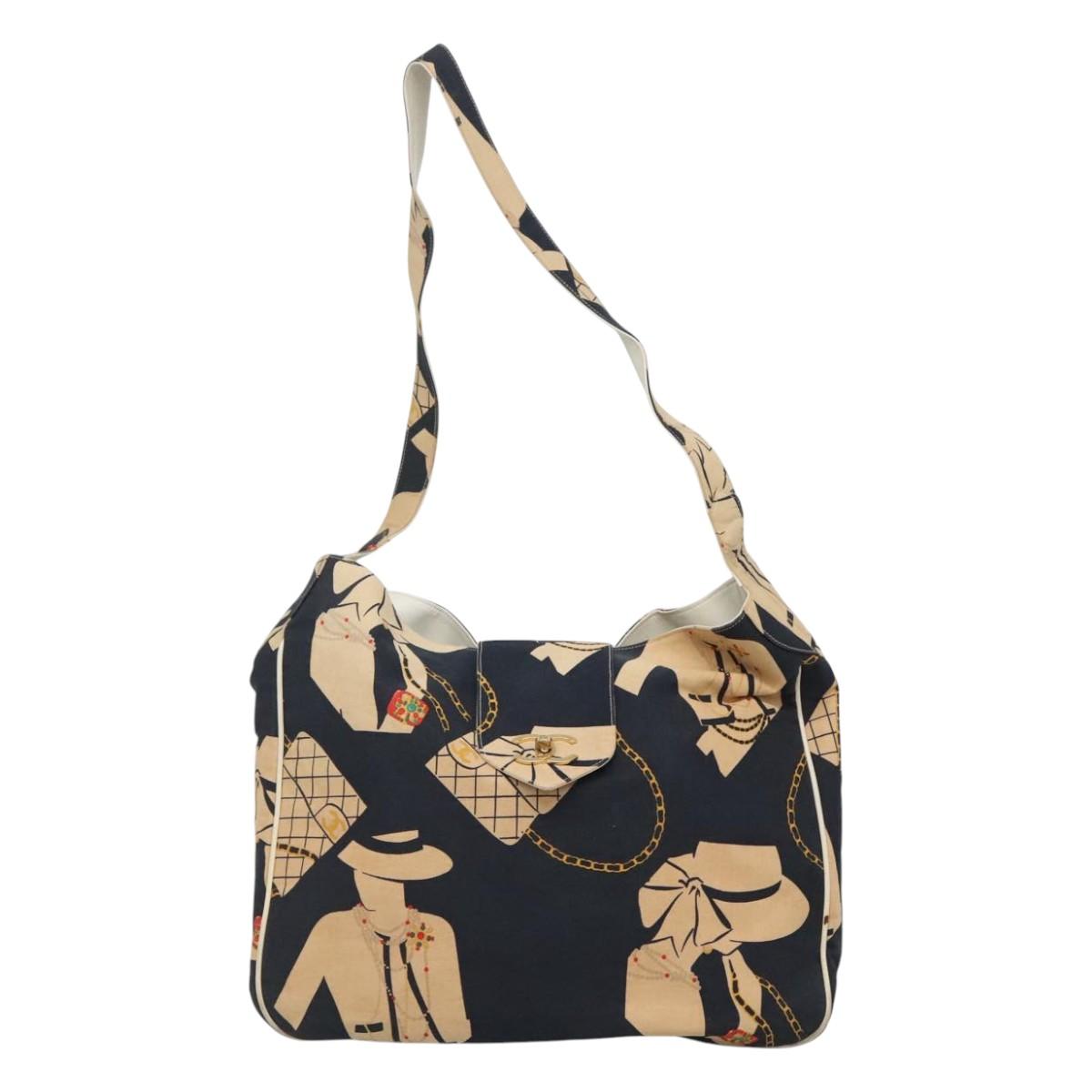 Chanel Cc Multicolour Canvas Tote Bag (Pre-Owned)