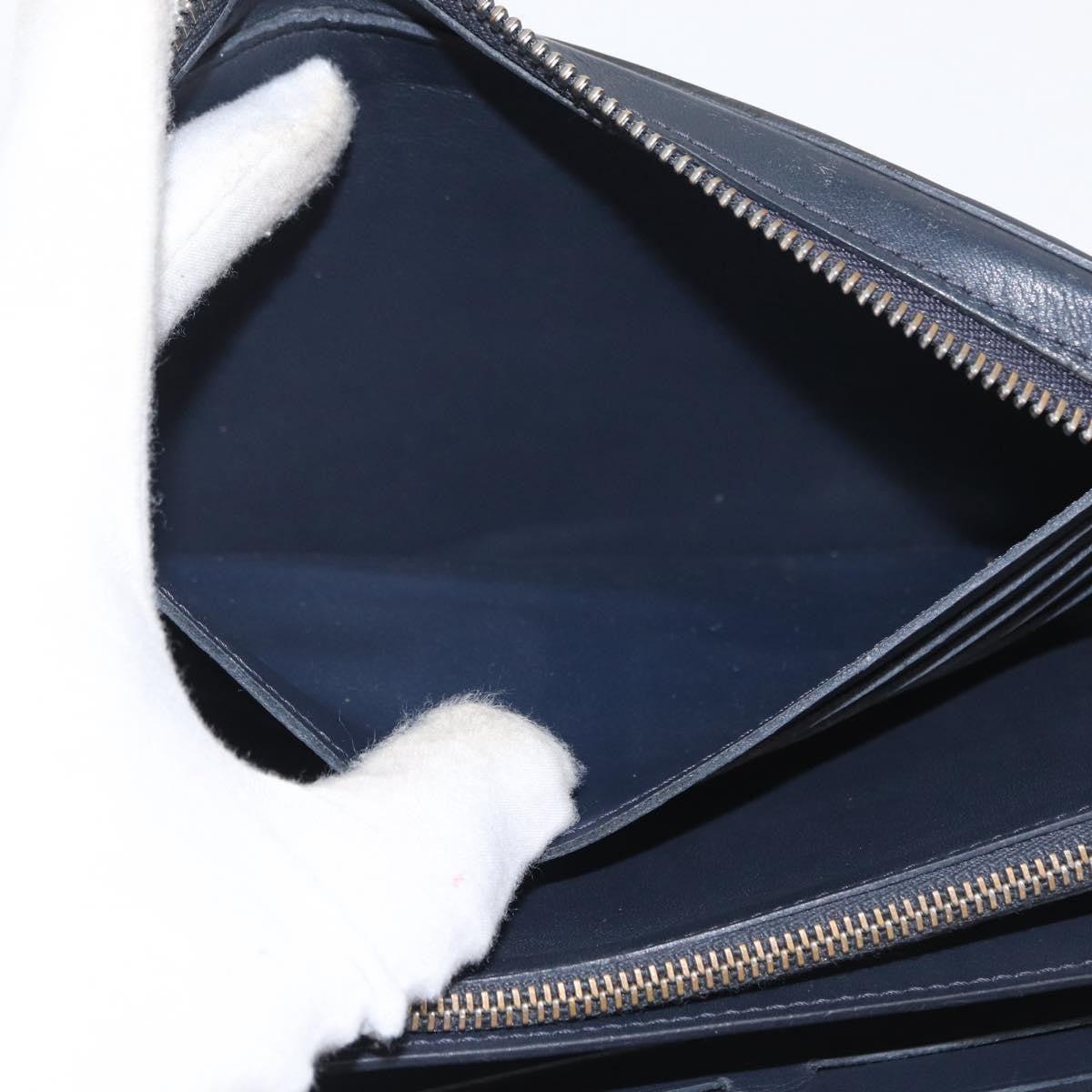 Louis Vuitton Zippy Xl Damier Leather Black Leather Wallets Accessory (Pre-Owned)