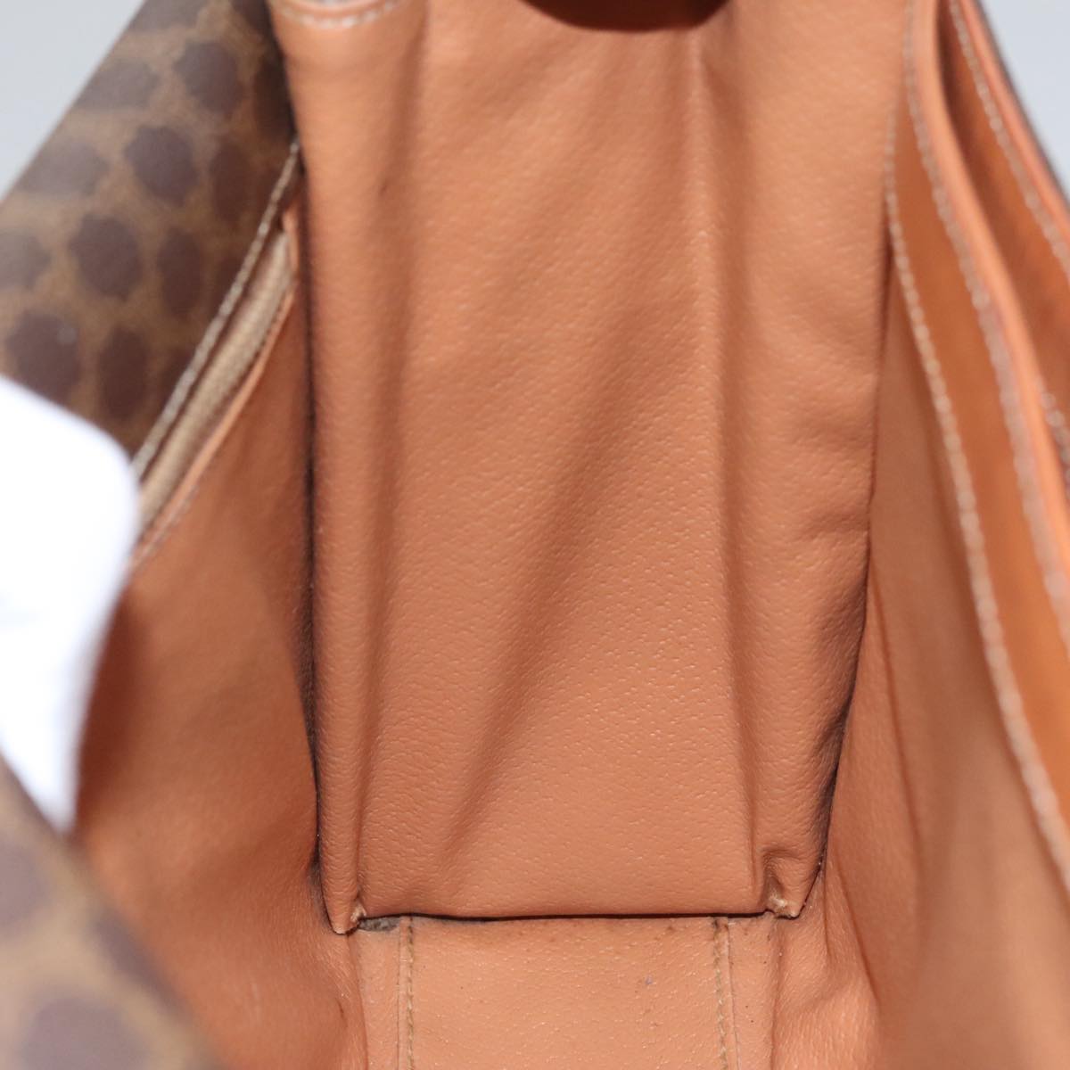 Céline Macadam Brown Canvas Shoulder Bag (Pre-Owned)