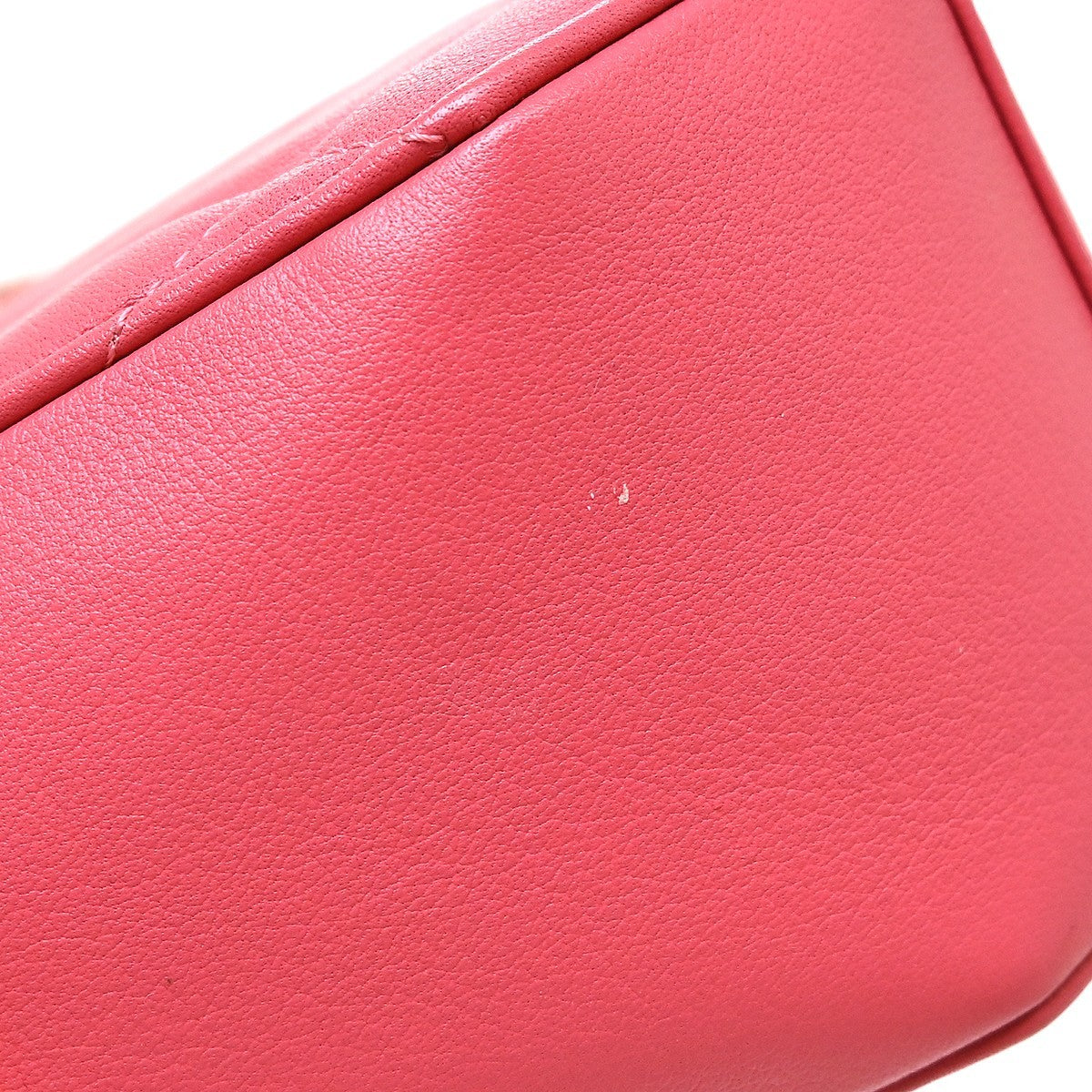 Chanel Timeless Cc Octagon Camera Case Quilted Lambskin Pink Leather Shoulder Bag Bag (Pre-Owned)