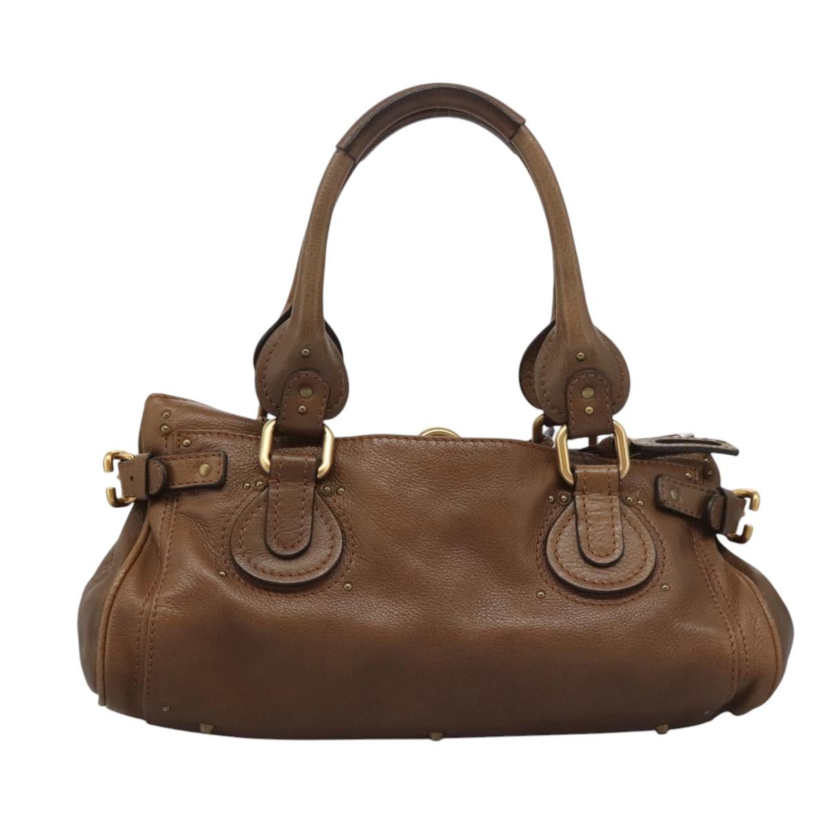 Chloé Paddington Brown Leather Handbag (Pre-Owned)
