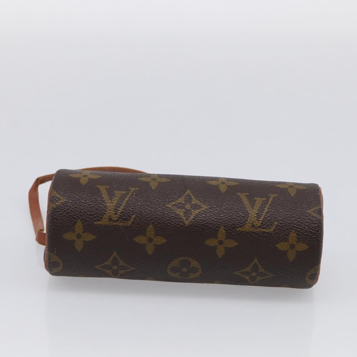 Louis Vuitton Papillon Pochette Monogram Canvas Brown Canvas Clutche & Pouche Bag (Pre-Owned)