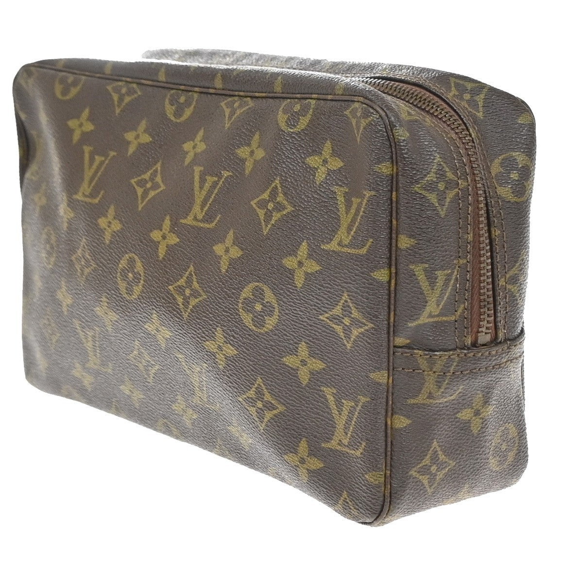 Louis Vuitton Trousse Toiletry Monogram Canvas Brown Canvas Toiletry Case Accessory (Pre-Owned)