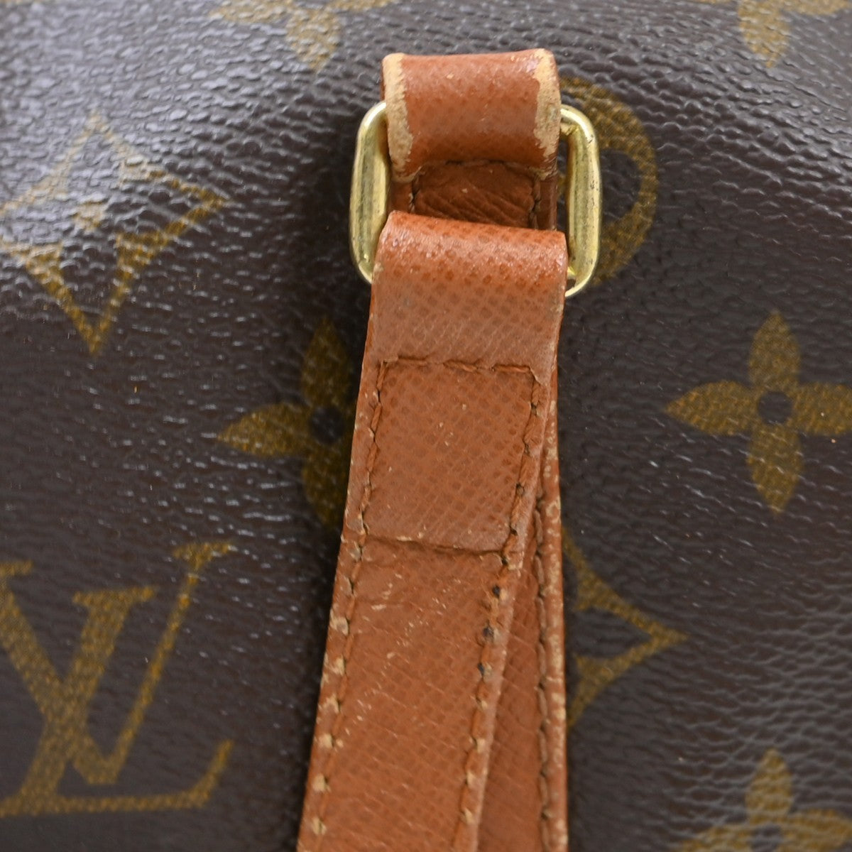 Louis Vuitton Papillon Monogram Canvas Brown Canvas Handbag (Pre-Owned)