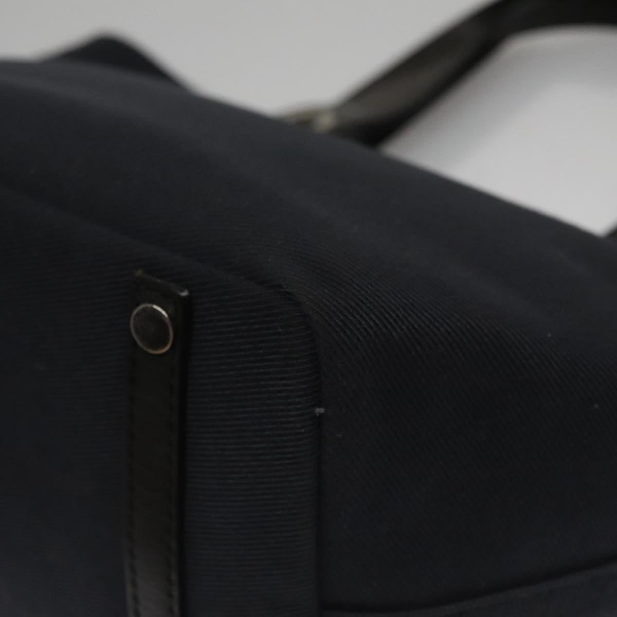 Burberry Blue Label Navy Canvas Handbag (Pre-Owned)