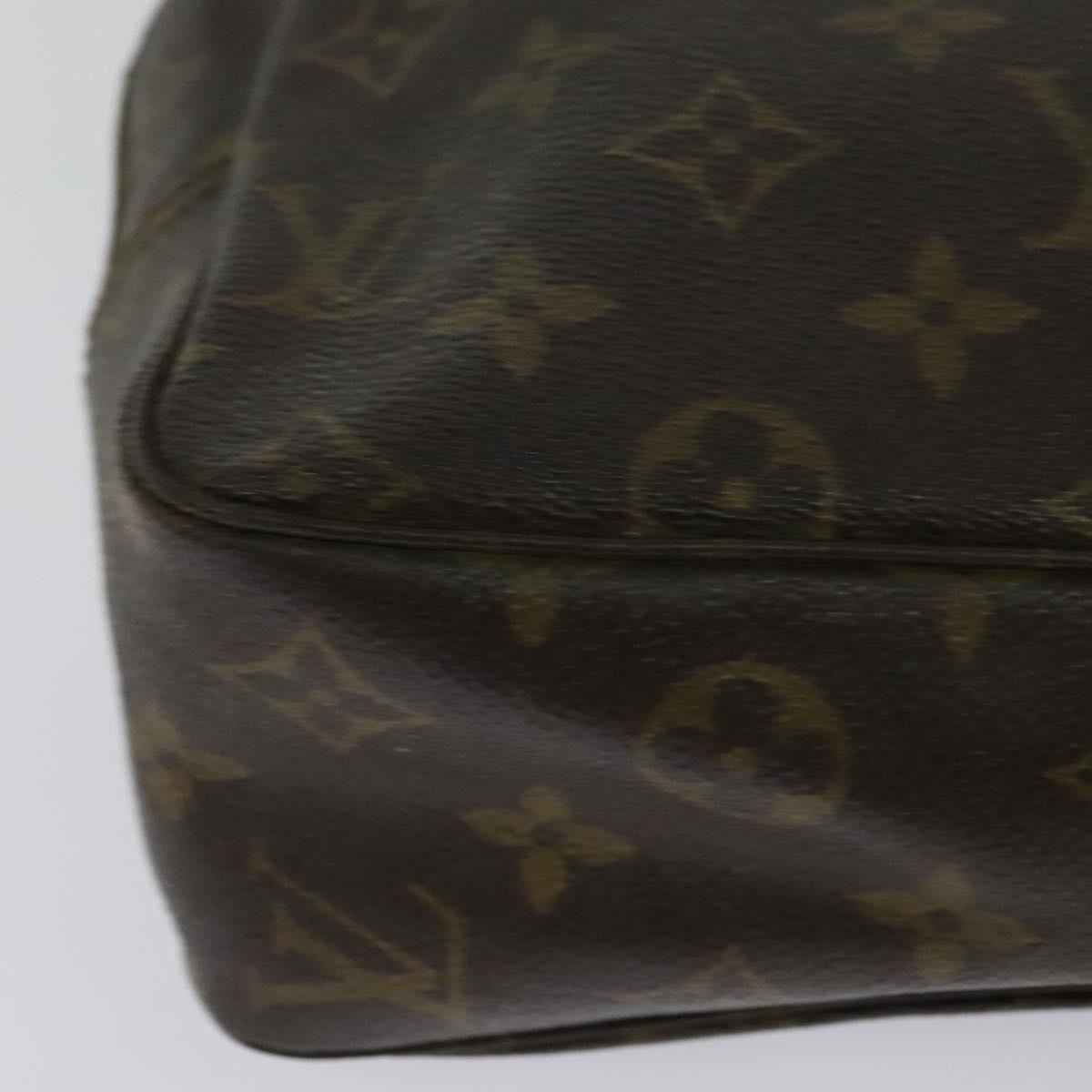 Louis Vuitton Trousse Toilette 28 Brown Canvas Clutch Bag (Pre-Owned)