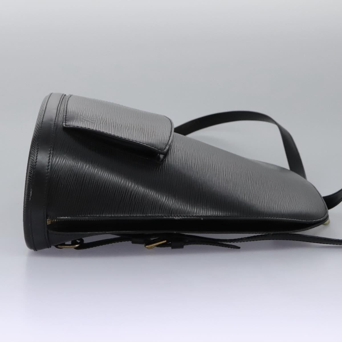 Louis Vuitton Gobelins Black Leather Backpack Bag (Pre-Owned)