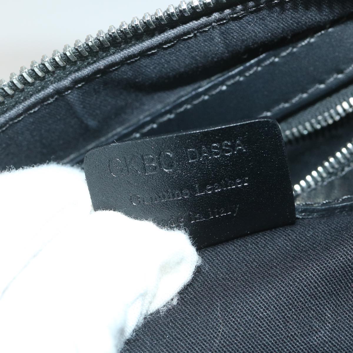 Bally Grey Canvas Handbag (Pre-Owned)