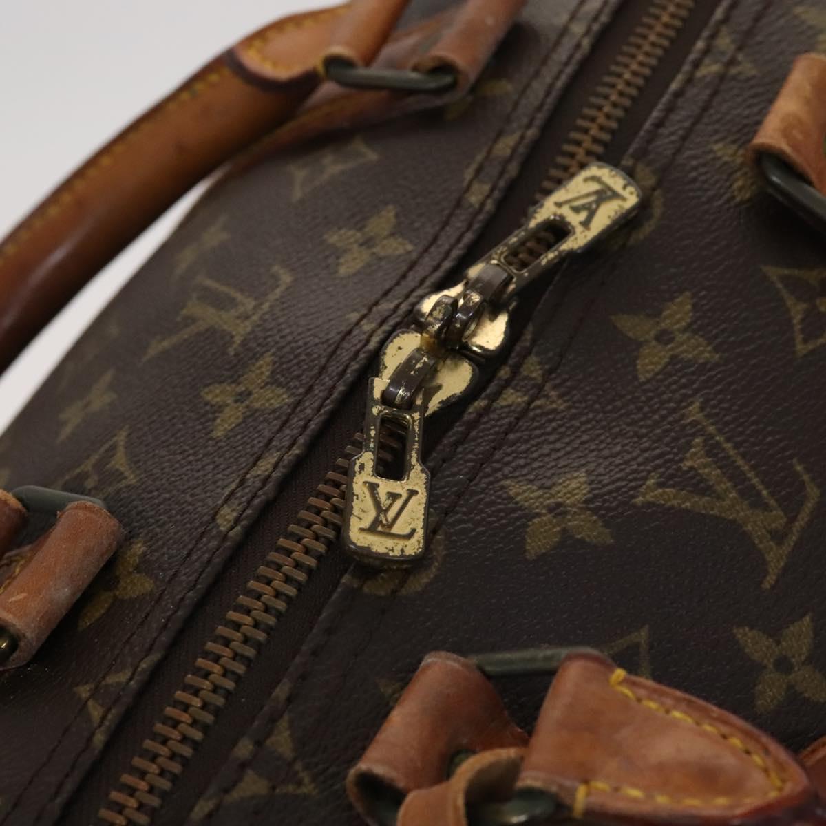 Louis Vuitton Keepall Bandouliere 55 Brown Canvas Travel Bag (Pre-Owned)