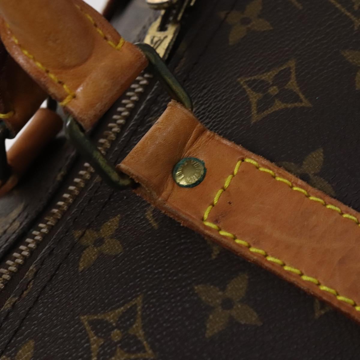 Louis Vuitton Keepall 60 Brown Canvas Travel Bag (Pre-Owned)