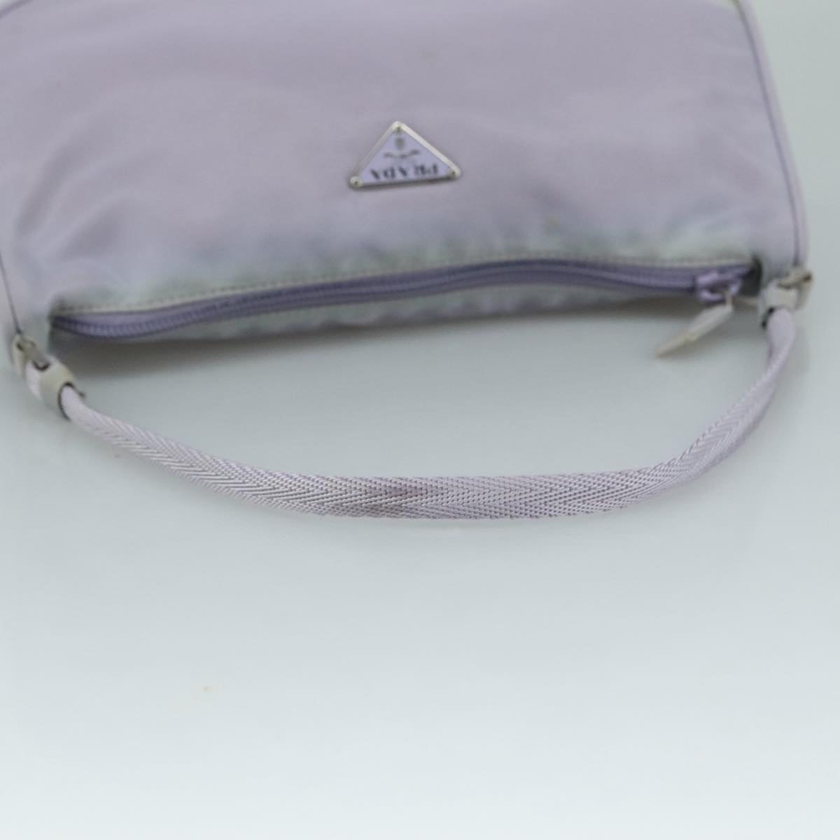 Prada Purple Synthetic Clutch Bag (Pre-Owned)