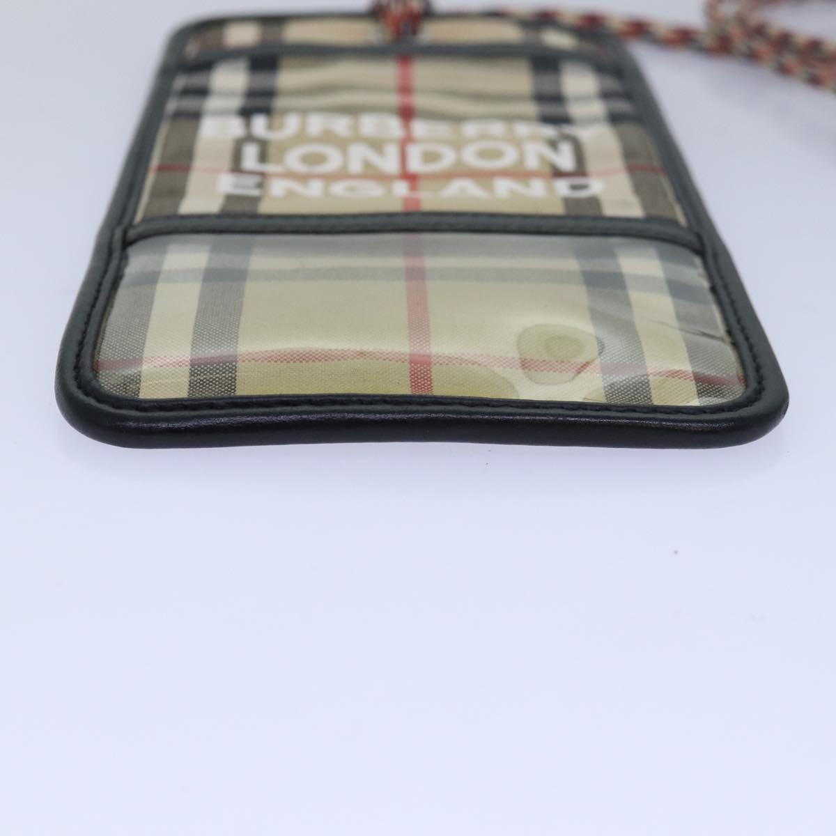 Burberry Nova Check Beige Canvas Wallet (Pre-Owned)