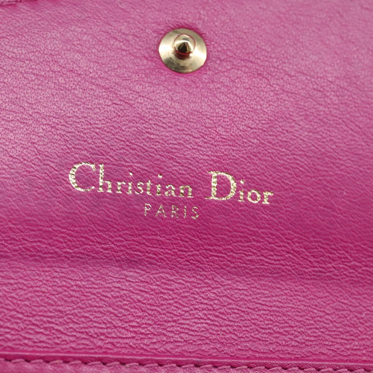 Dior Diorissimo Black Leather Wallet (Pre-Owned)