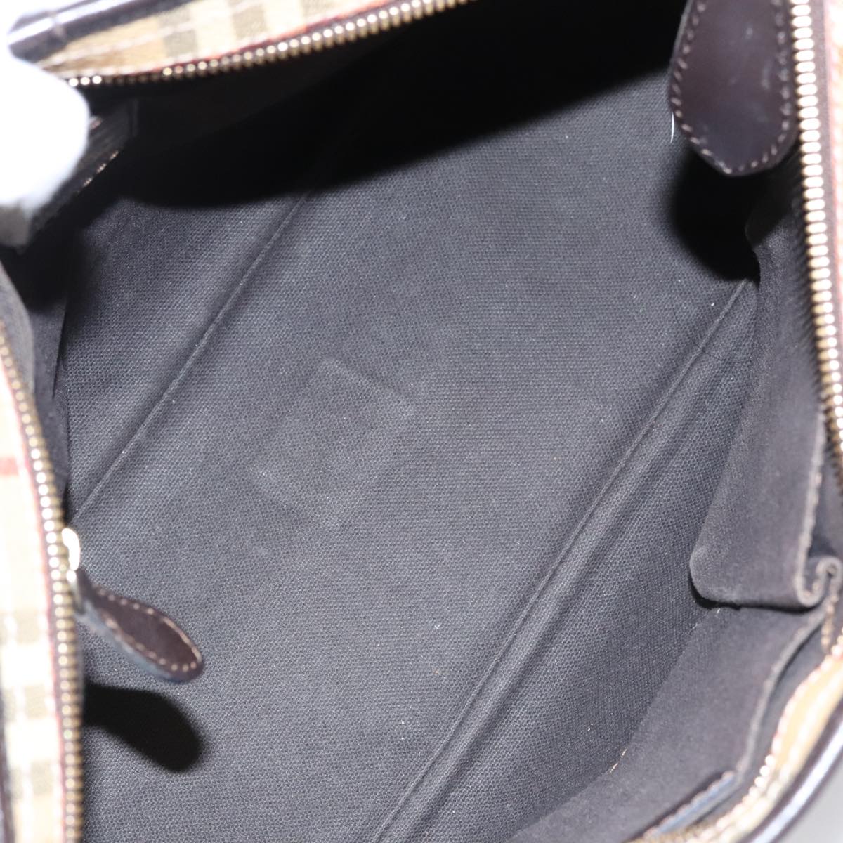 Burberry Nova Check Beige Canvas Tote Bag (Pre-Owned)
