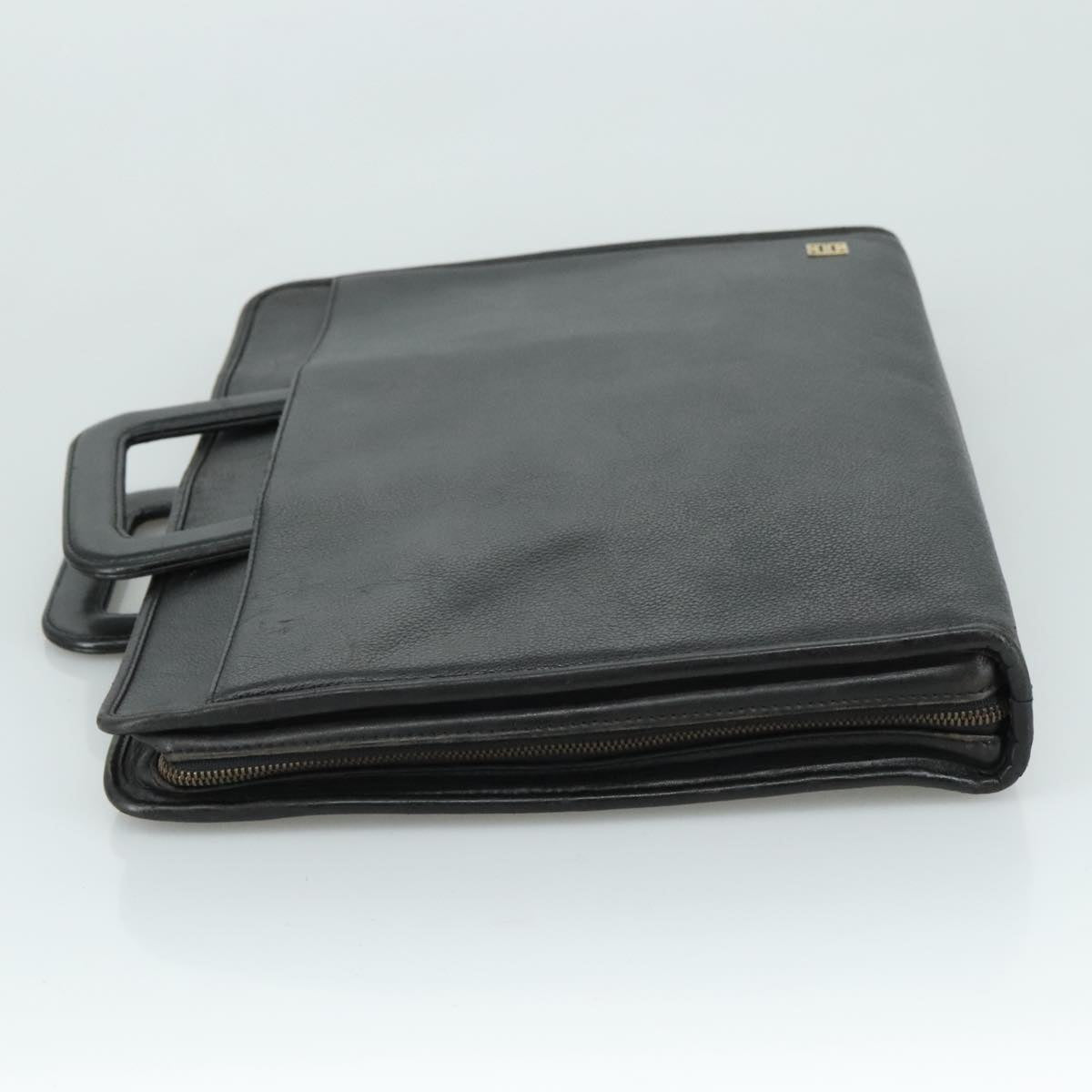 Givenchy Black Leather Briefcase Bag (Pre-Owned)