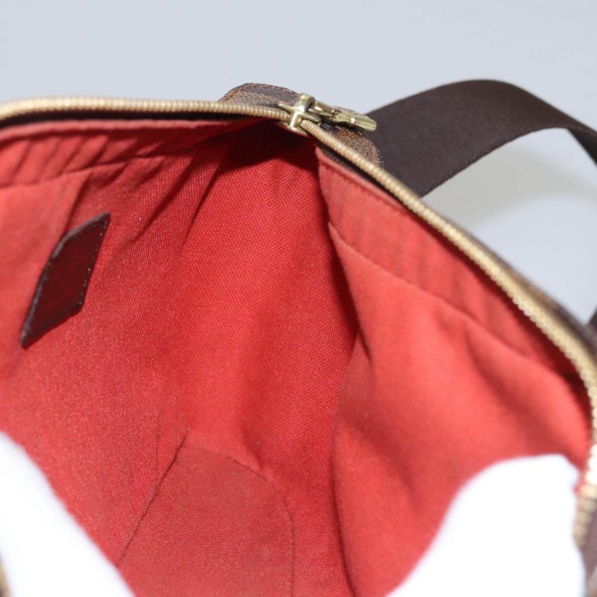 Louis Vuitton Geronimos Brown Canvas Shoulder Bag (Pre-Owned)