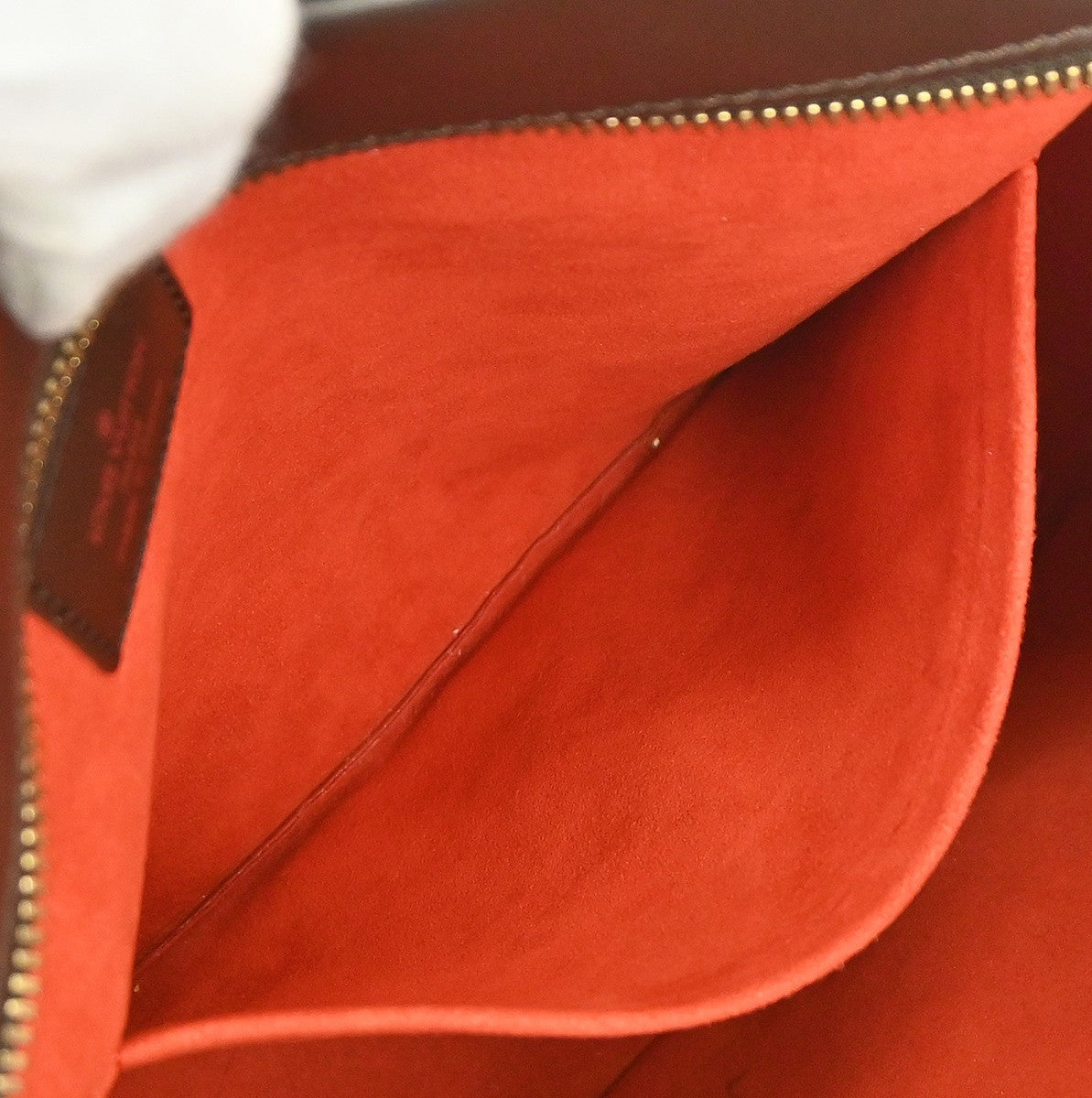 Louis Vuitton Sarria Damier Brown Canvas Handbag (Pre-Owned)