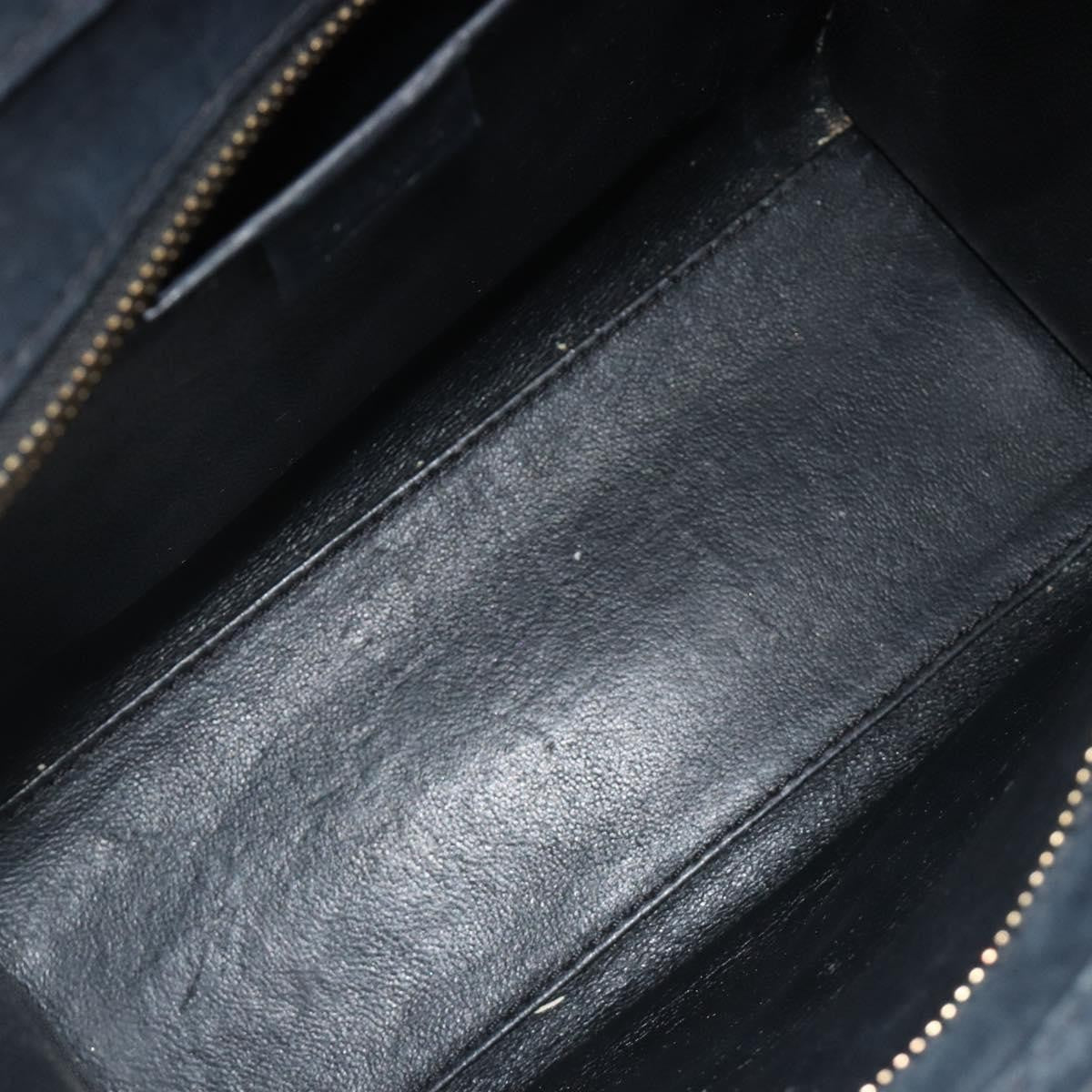 Celine Luggage Canvas And Leather Gray Canvas Tote Bag Bag (Pre-Owned)